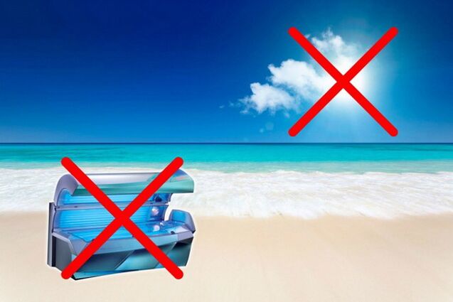 Bronzage des varices